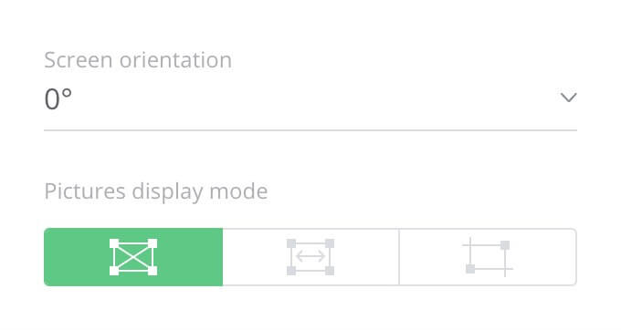 screen orientation