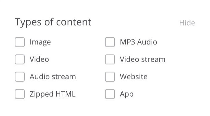 Content Types