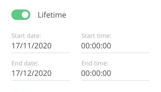 Lifetime