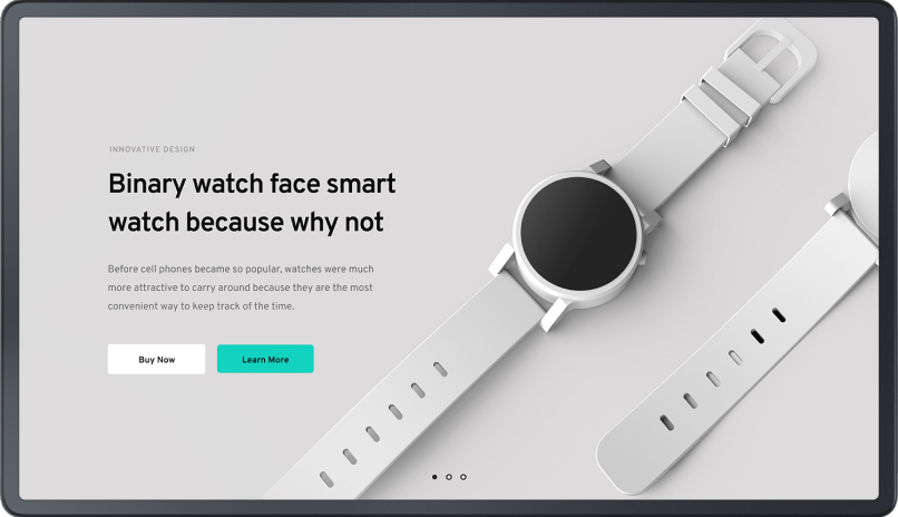 tv touch ad