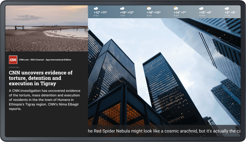 Embedding content